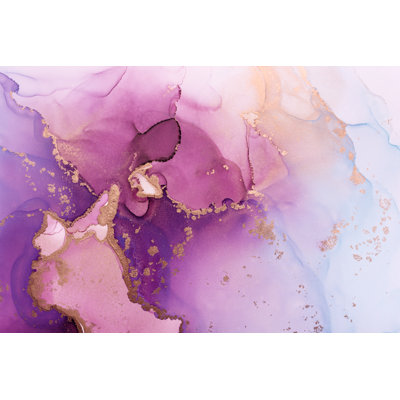 Alcohol Ink - Wrapped Canvas Print