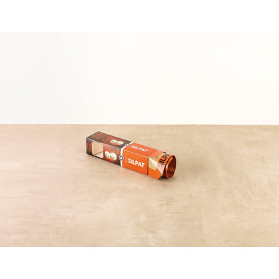 Silpat Premium Non-Stick Silicone Petite Jelly Roll Baking Mat, 8"x11.5", Orange
