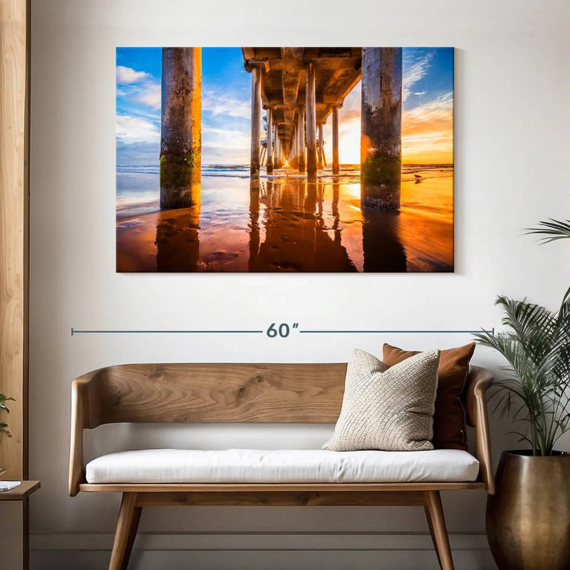 Aletra Under Huntington Dock, 32" H x 48" W