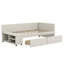 Lit plateforme tapissier en L avec rangement et tiroirs-723867236