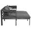 Dhimosten 136 cm Long Double Chaise with Cushions-600969644-600969645