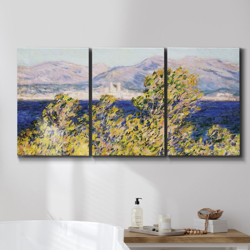 " Tidings " 3 - Pieces, 36" H x 72" W x 2" D