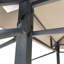 Pavillon de jardin 8 pi x 4 pi avec auvent ignifuge