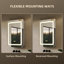 Frantzeska 24" W x 32" H Recessed/Surface Mount Medicine Cabinet with Mirror