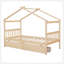 Lit en bois avec tiroirs-764627988