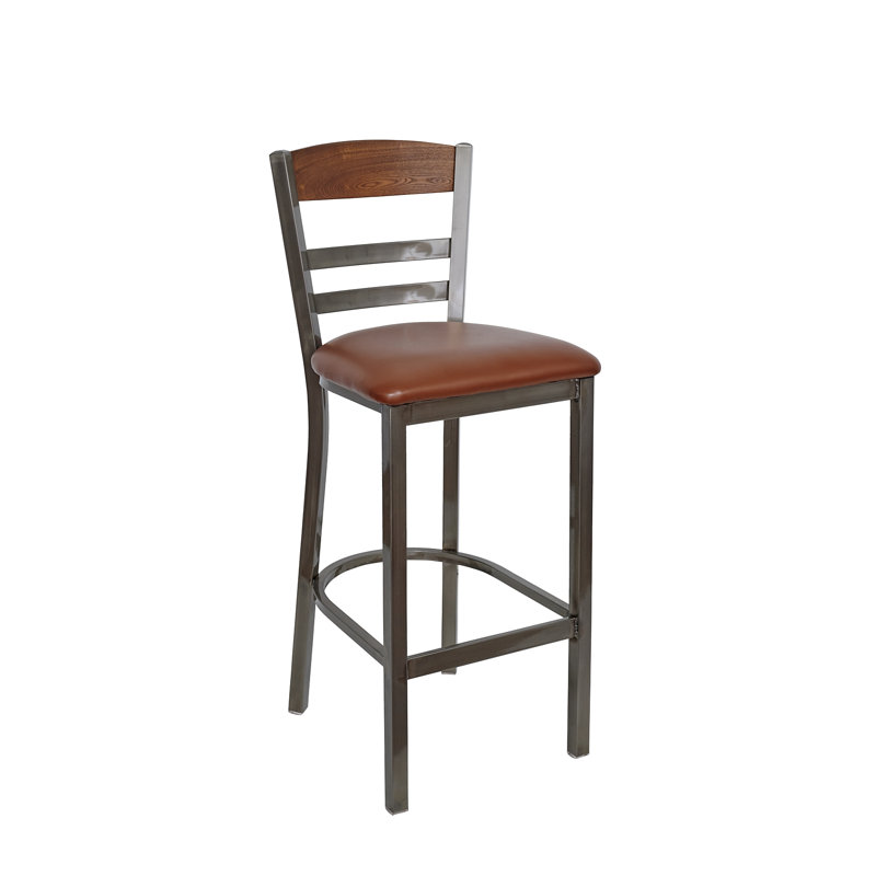 Tabouret de bar Barrick, Brun clair