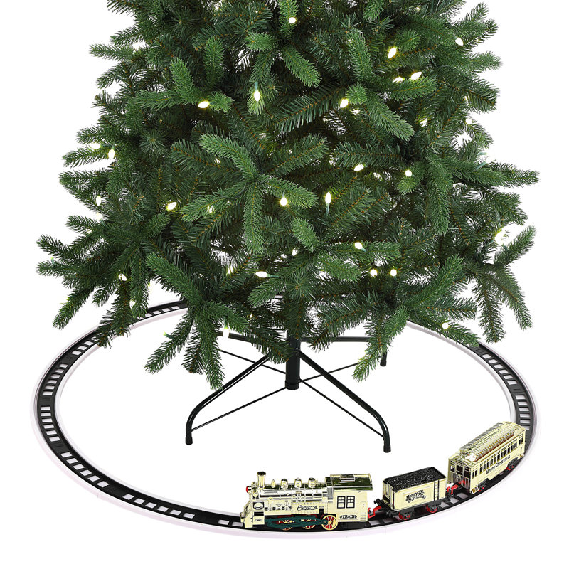 Animated Train Around the Tree - Gold