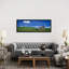 « vaches et une grange dans un champ blé, washington », reproduction de photo sur toile-72236139-19970840
