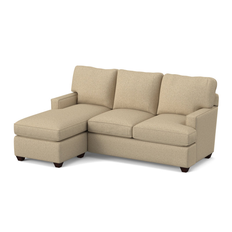 80.5" Wide Reversible Modular Sofa & Chaise with Ottoman, Dorset Taupe