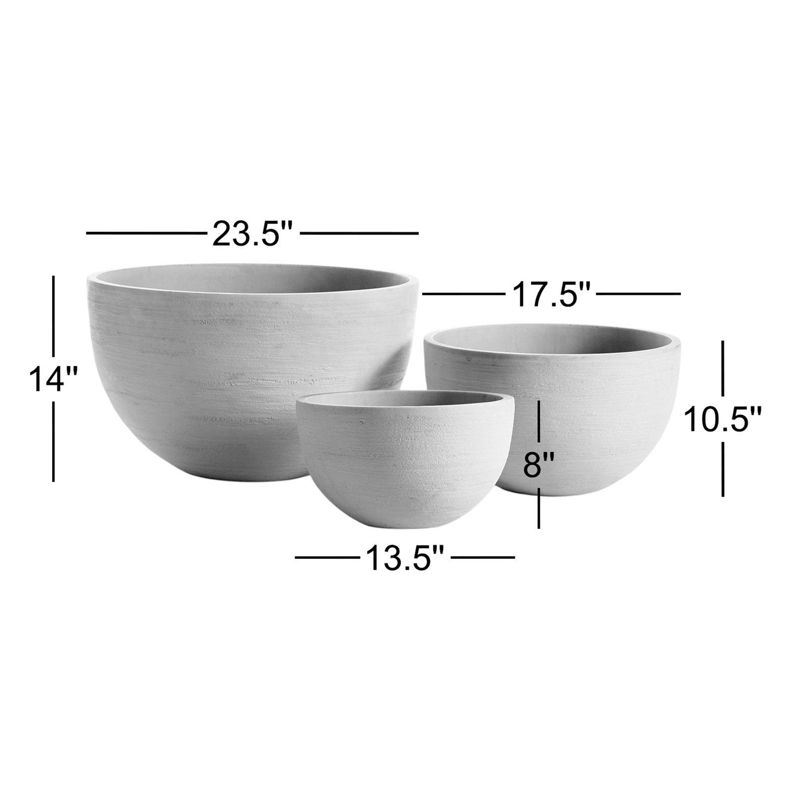 Kamber Fibrestone Malibu Low Bowls
