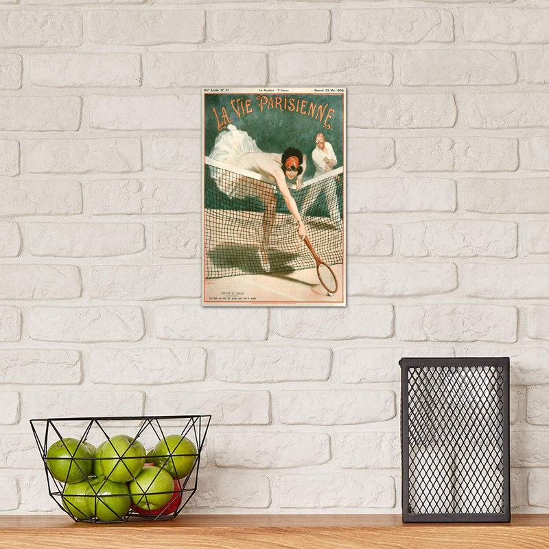 1924 La Vie Parisienne Magazine Cover 1 Piece Wrapped Canvas Wall Art, 30.48cm H x 20.32cm W x 1.91cm D