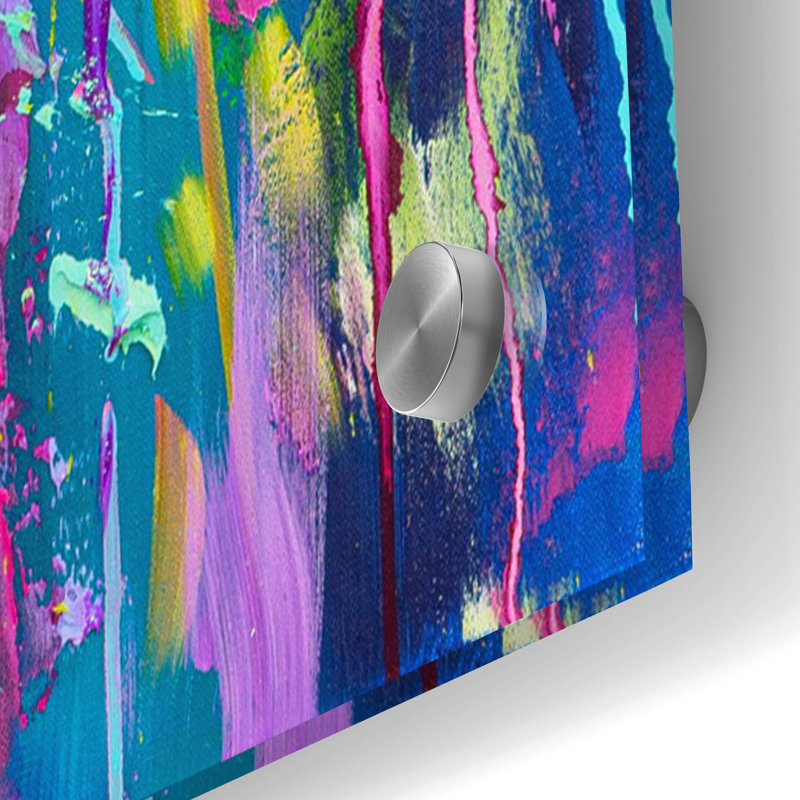 " Purple Rain " by Estelle Grengs, 36" H x 24" W x 0.2" D