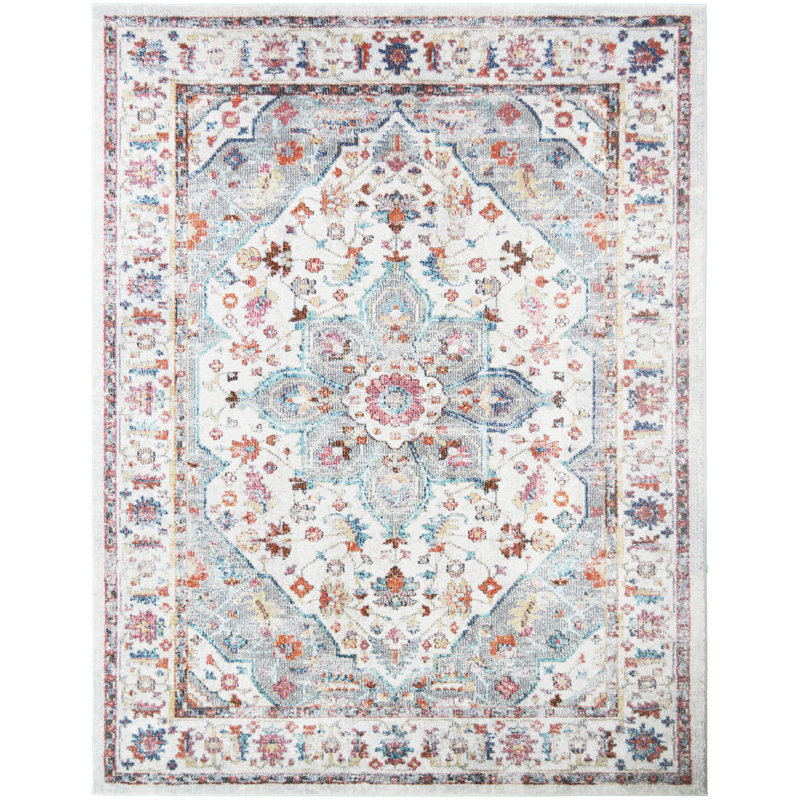 Tapis ivoire Beckette, Rectangle 5 pi 3 po x 7 pi 3 po