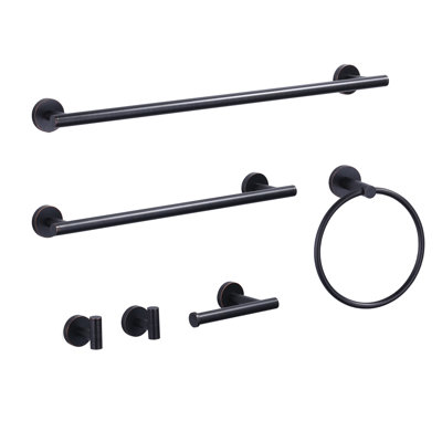 6 - Piece Bathroom Hardware Set