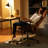 Daden Ergonomic Office Chair, Mid-century Modern Suede Chair With Lumbar Support, High Back Swivel Rolling Executive Chair, Comfy Task Computer Desk Chair-1551978555