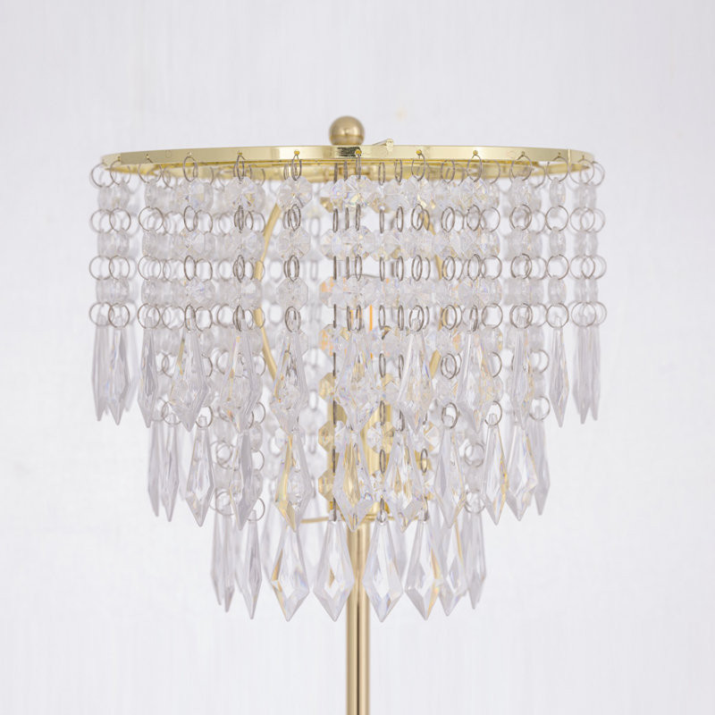 Pagan Metal Table Lamp, Gold