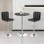 Round Metal Base Dining Table-115144132
