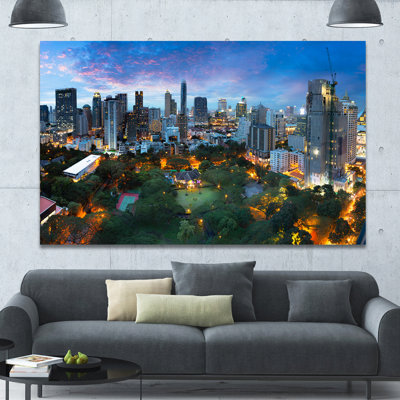 Bangkok City Skyline - Print