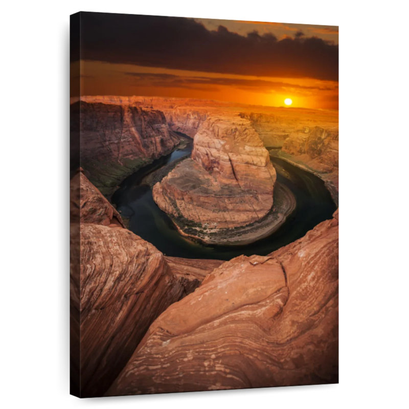 Alvord Arizona Horseshoe Bend, H 48 po x l 32 po