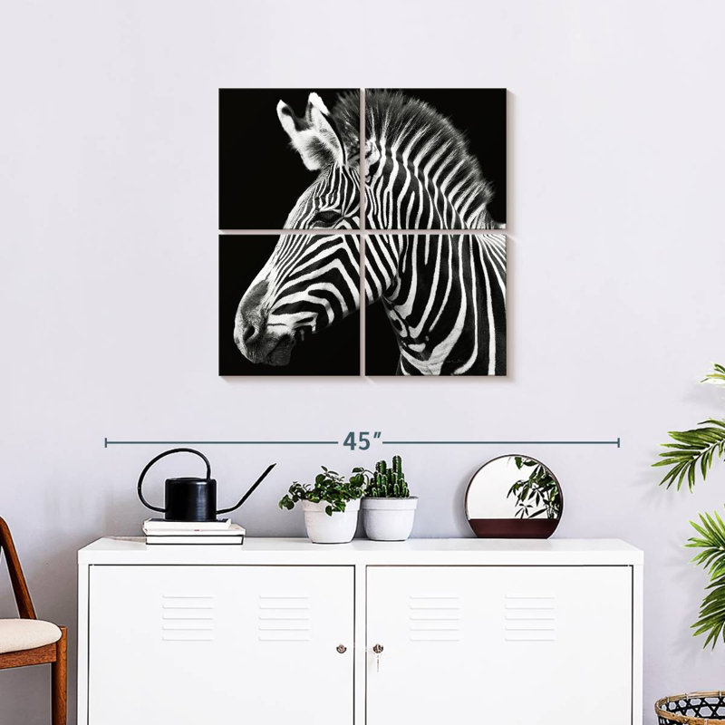 Brampt Zebra Stripes Pattern III, 26" H x 26" W