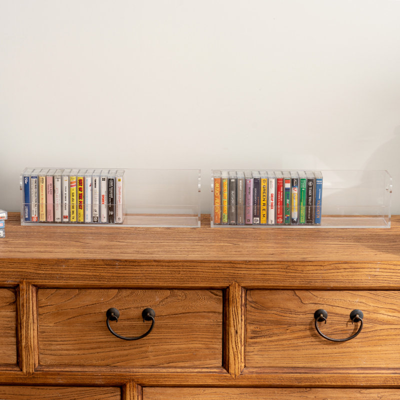 Cassette Rack Mutimedia Media Shelves
