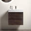 Ensemble de meuble-lavabo simple mural 24 po Davaria-1719096867