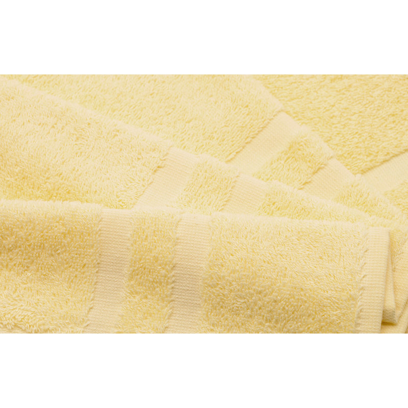 Midweight Hand Towel, Yellow