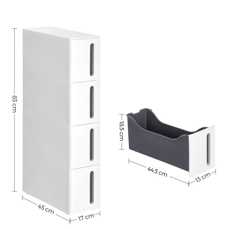 Amatullah Plastic / Acrylic Mounting / Installation Required Bathroom Cabinet