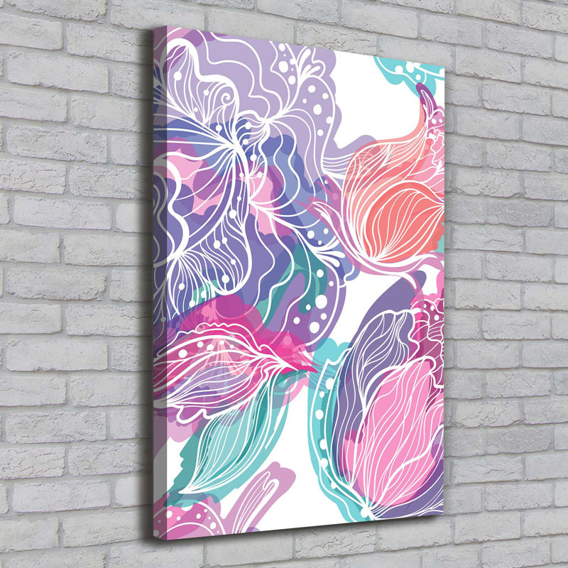 Floral - Wrapped Canvas Print