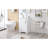 Space-saving Modern Vanity With Sink, Mdf And Ceramic, Bathroom Essential