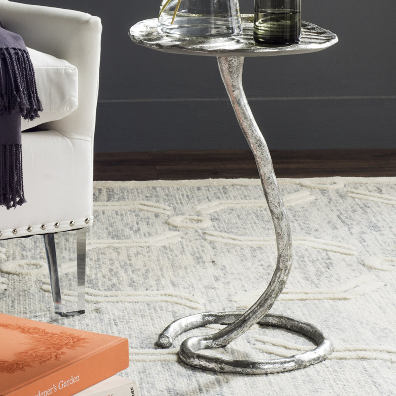 Table de bout Medora, Argent