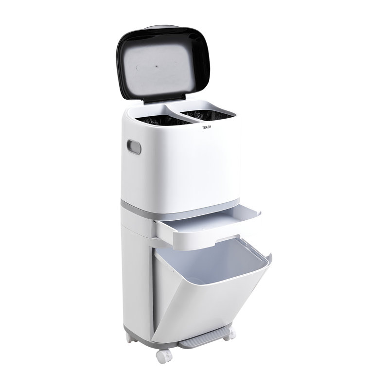 42 Litre Foot Pedal Trash Can