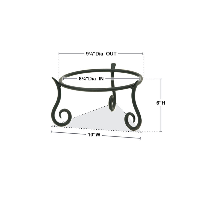 Stenya Metal Pedestal Plant Stand