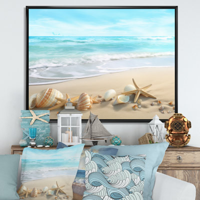 " Starfish And Seashells III "
