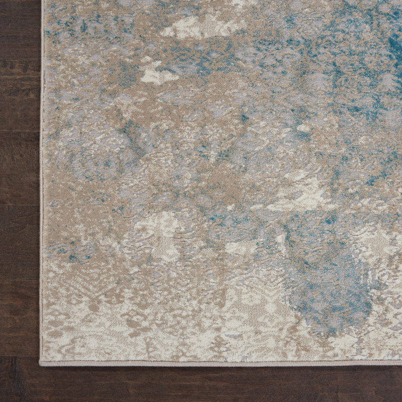 Avorie Abstract Indoor Rug, Rectangle 5'3" x 7'4"