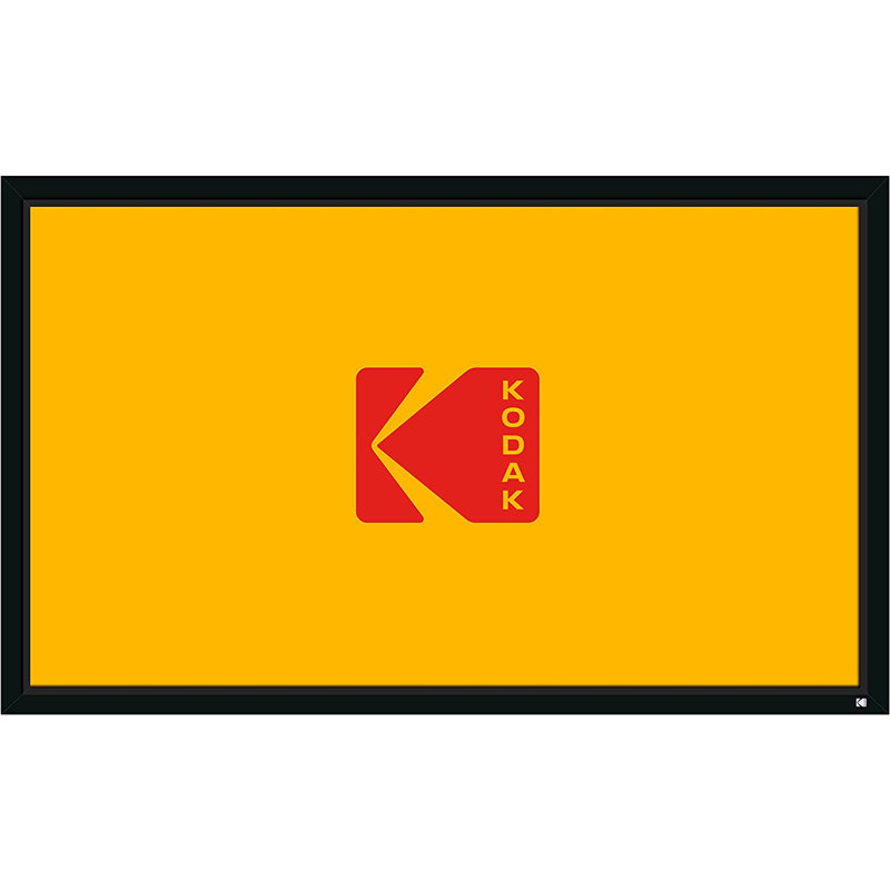Kodak Fixed Frame Projector Screen Projector Screen, 63" H x 109.3" W