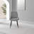Everson High Gloss 6 Seat Extendable Dining Set with Luxury Velvet Upholstered Dining Chairs-122229363-22888773
