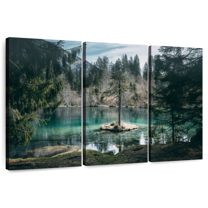 Harnek Pine Trees, 20" H x 33" W