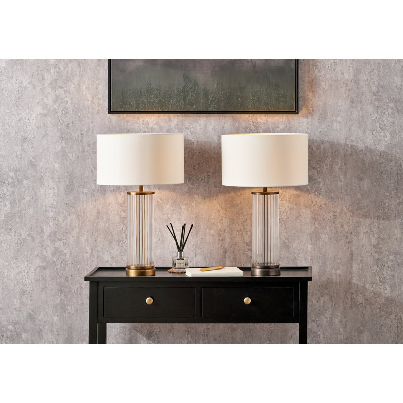 Ciara 42cm Desk Lamp Base, Antique Bronze