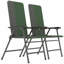 Ensemble de chaises d'extérieur à haut dossier, chaises de jardin, chaises de camping pliantes, ensemble de 2 chaises de patio