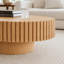 Table basse cannelée avec pied central-693683459