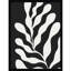 Retro Matisse Inspired Abstract Botanical 3 Black-1850115859-1850115860