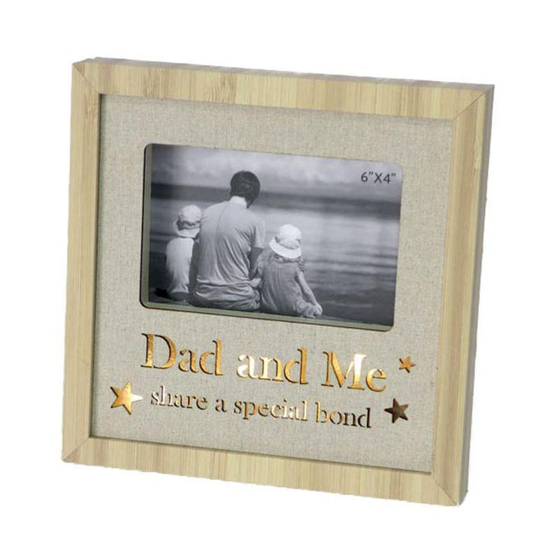 Cadre photo papillon et papa Leonida