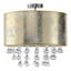 Abner Cotton / Cotton Blend Flush Mount-33046195