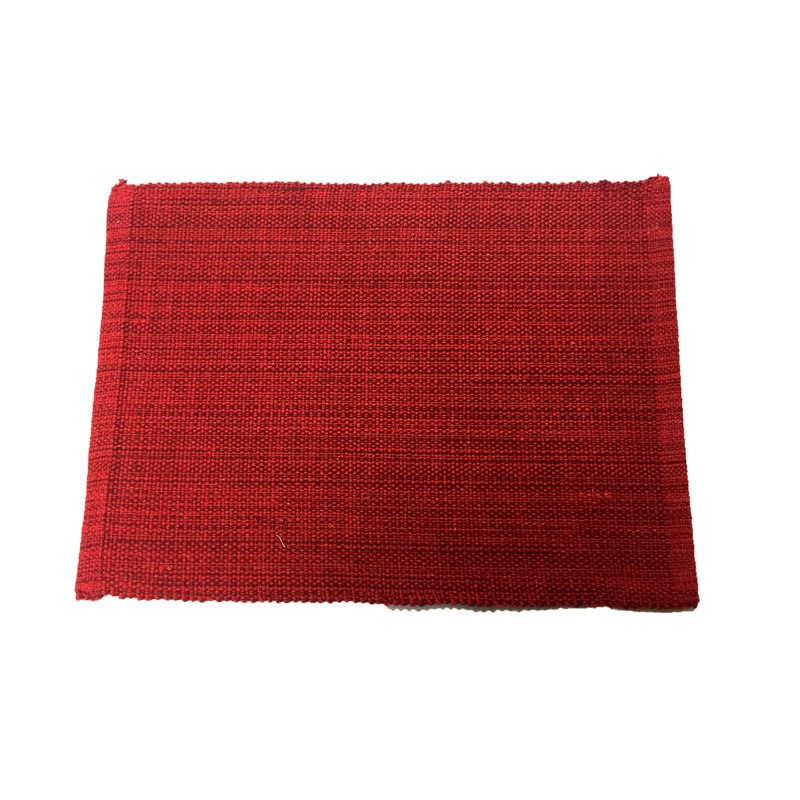Napperon en coton Stell, Vert de mer, L 20 po x P 20 po