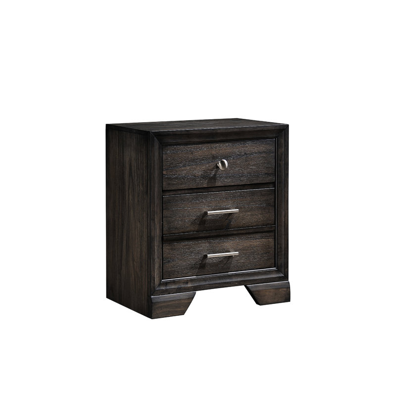 Table de chevet 2 tiroirs 1pc