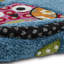 Louissaint area rug Machine Woven Rectangle Blue-1824582937