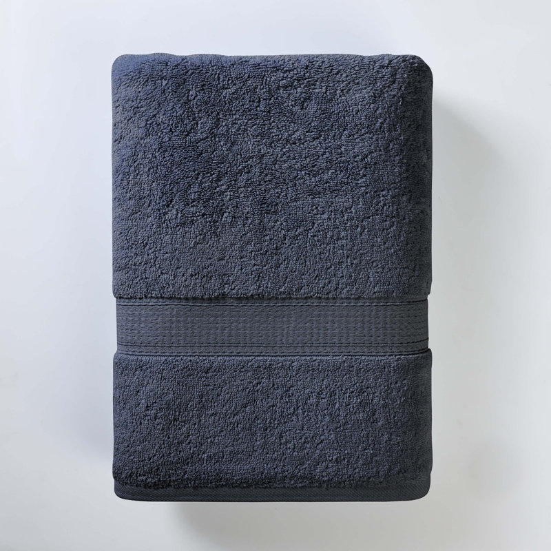 Serviette de bain en coton Payten Classic, Bleu de minuit