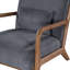Chaises d'appoint rembourrées en velours côtelé Mid Century-1715184135