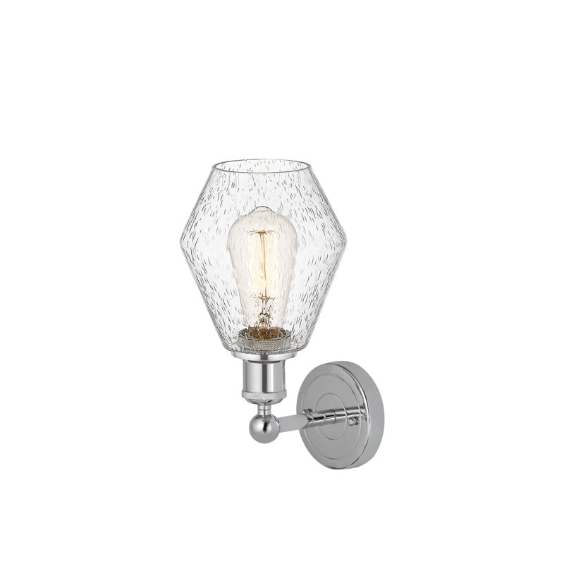 Amylea Armed Sconce, Seedy, Polished Chrome